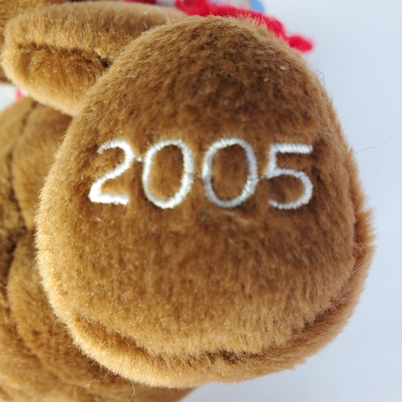 Kris Moose Vintage Sears Holiday Christmas Moose Plush 2005 - Picture 2 of 6